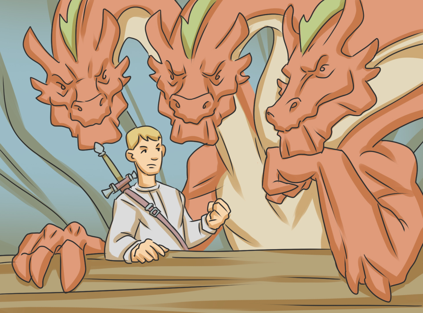 Змей Горыныч (Источник: wikids.ru) Змей Горыныч (Источник: wikids.ru)