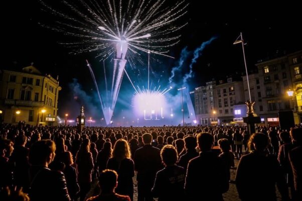 Фейерверк («У входа в храм венец из терний, …»)