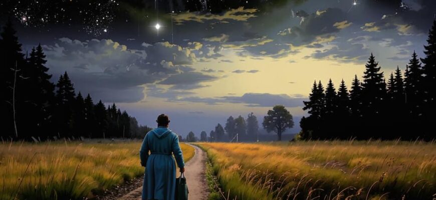 «Долго шел через поля и села...»