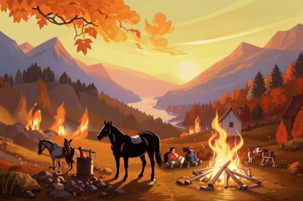 У речного перевоза