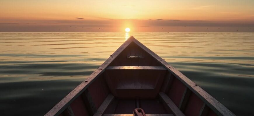 «Рассветные волны качают ладью ...»