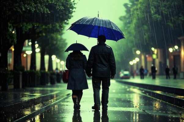 «Опять, опять лишь реки дождевые...»