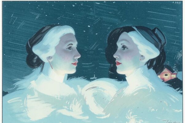 «Петербургские сумерки снежные...»