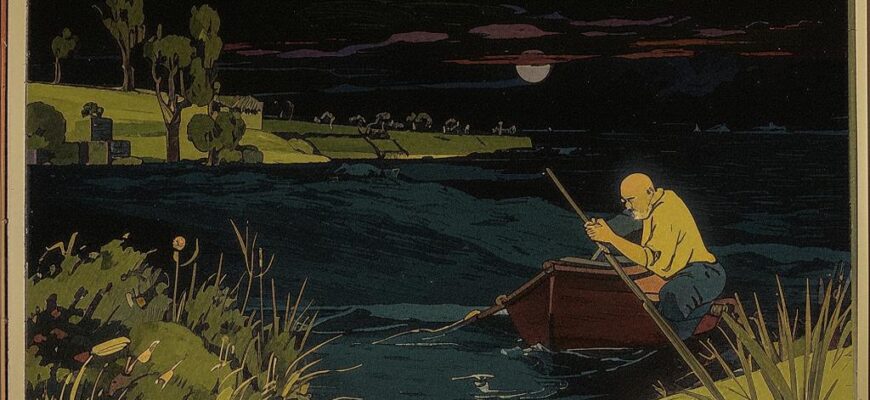 вечерняя картина