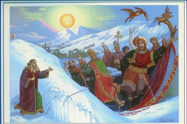 «В дни, когда светозарно и мирно...»