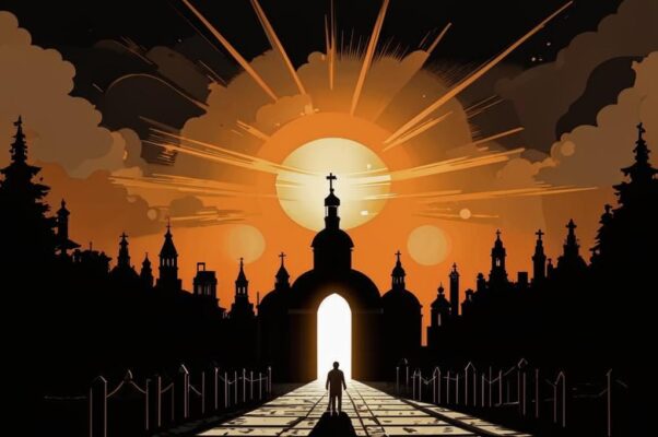 «Сгущался мрак церковного порога...»