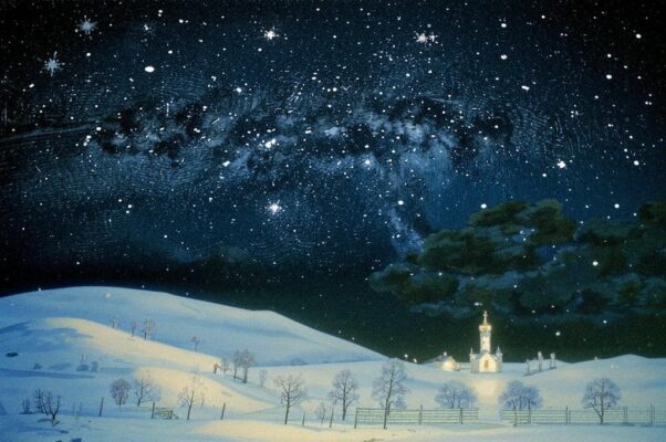 «Как дико, страшно... Вновь по первопутку...»