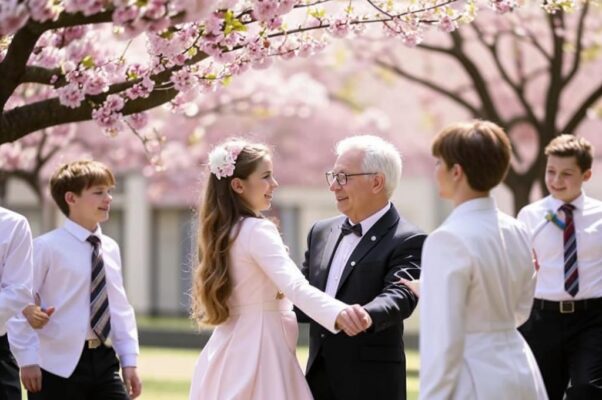 Окончание школы (1923 г.)