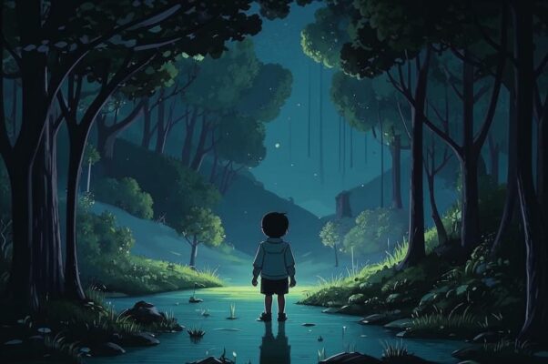 «Когда я был ребенком, — лес ночной...»