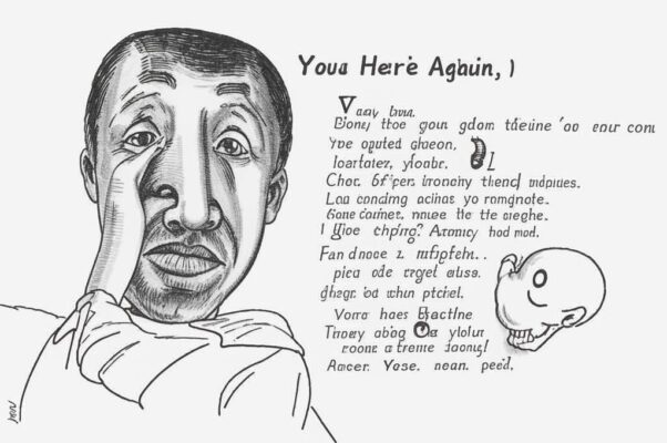 «Ты здесь опять... Неверная, что надо...»