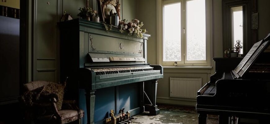 У гроба («В квартире прибрано.  Белеют зеркала…»)