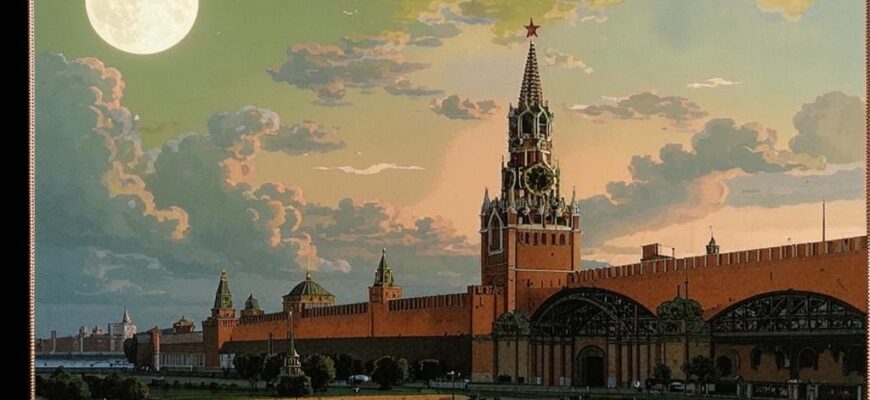 Ночью («Стоит на небе месяц, чуть живой…»)
