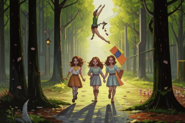 «Девки идут как Бирнамский лес...»