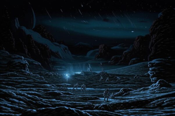 «В устойчивых снегах как в темноте...»