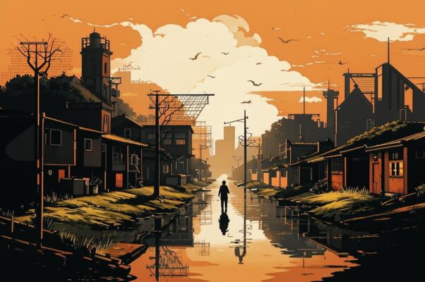 Поэты («За городом вырос пустынный кварта…»)