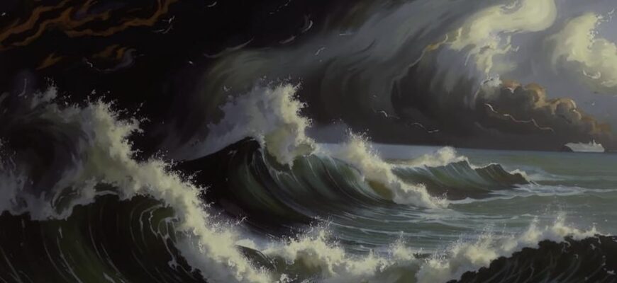 Буря («Завыла буря; хлябь морска…»)