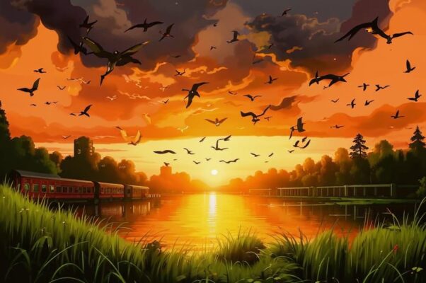 «На траву я упал...»