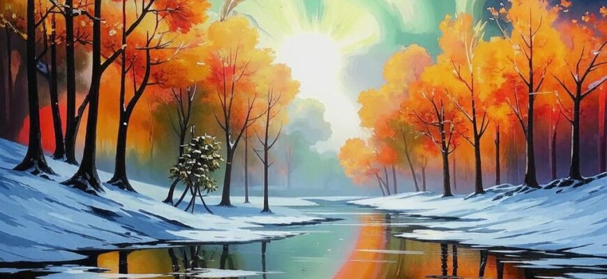 Снежинки («Если, рея, пропадая…»)