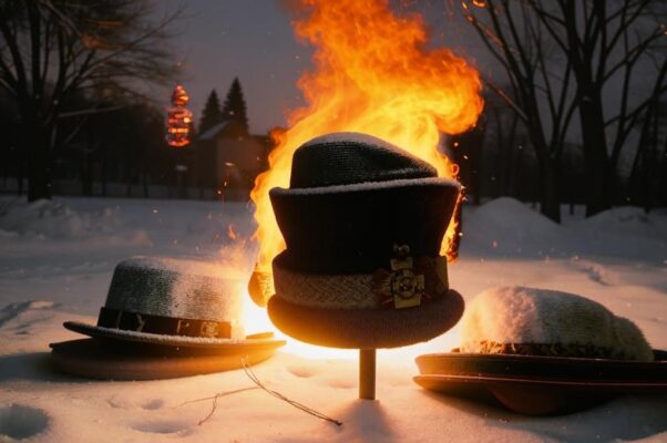 «Шапки горят, в снегу...»