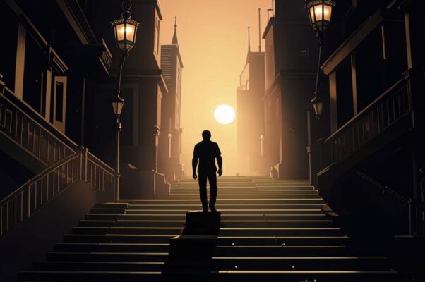 «По городу бегал черный человек...»