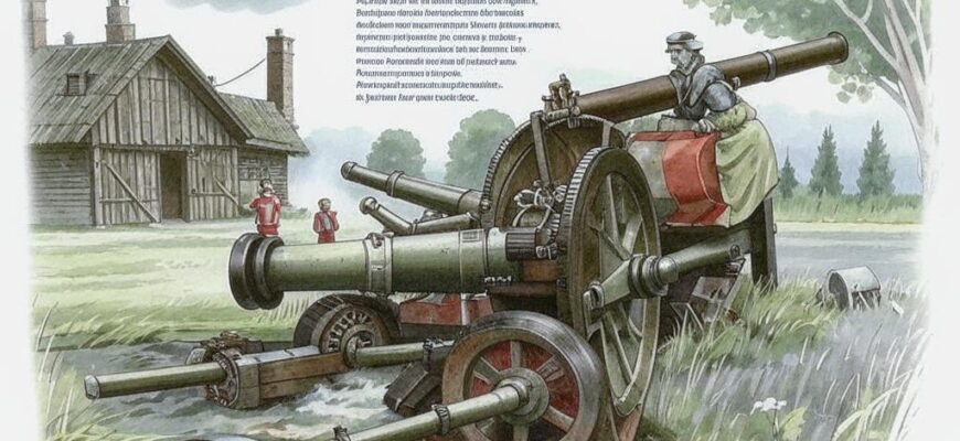 Пушка и соха