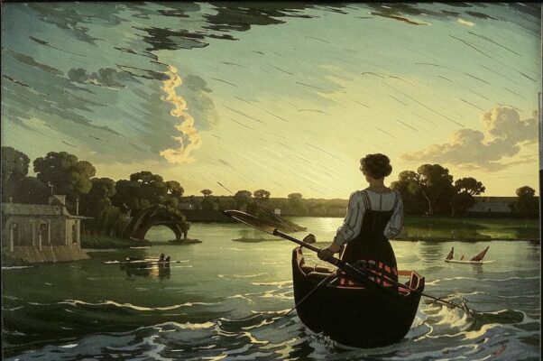 «Мы отошли и стали у кормила...»