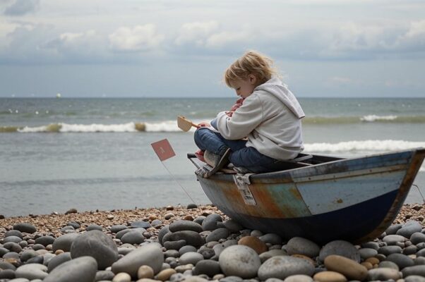 Подарок (« ― Сын, пора! / ― Вот сапоги достану…»)