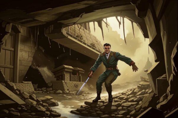 Спасение («Удар.  Толчок.  И, охнув, рухнул дом…»)