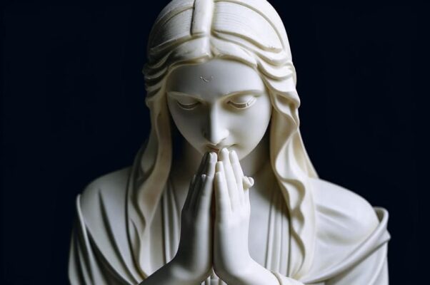 «…И скоро рук застывшая мольба...»