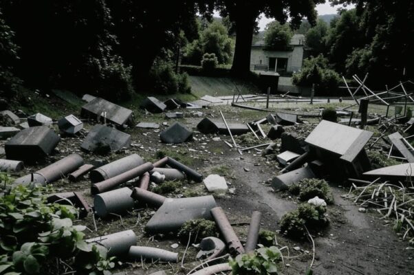 «Рядом обломанный черенок...»
