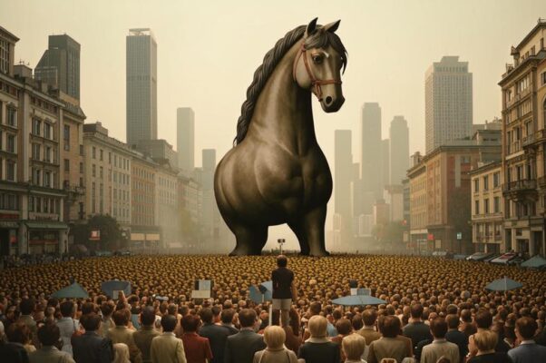 «Громадная женщина, колосс веселый...»