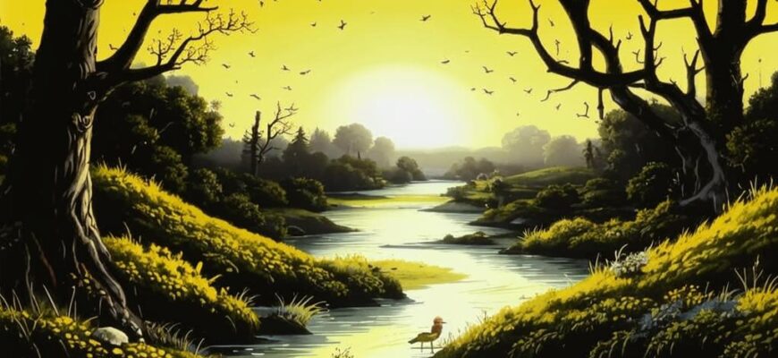 Падение листьев