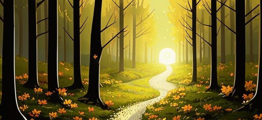 В лесу («Тишь…  Безмолвие лесное…»)