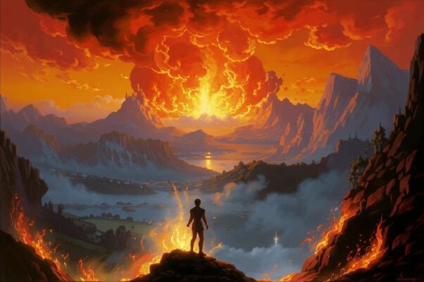 «Ты горишь над высокой горою...»