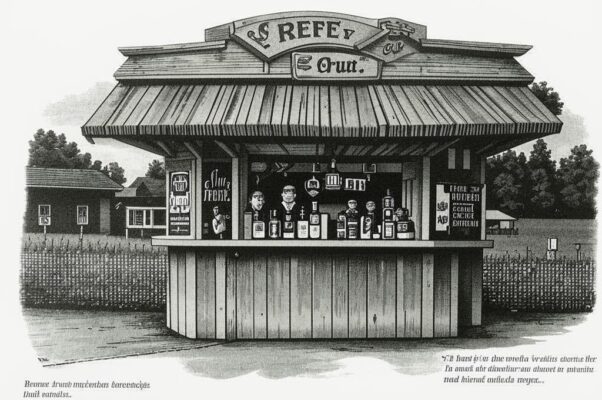 «Пивной ларек берет под козырек...»