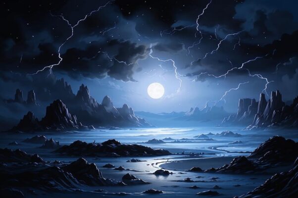 «Я ношусь во мраке, в ледяной пустыне...»