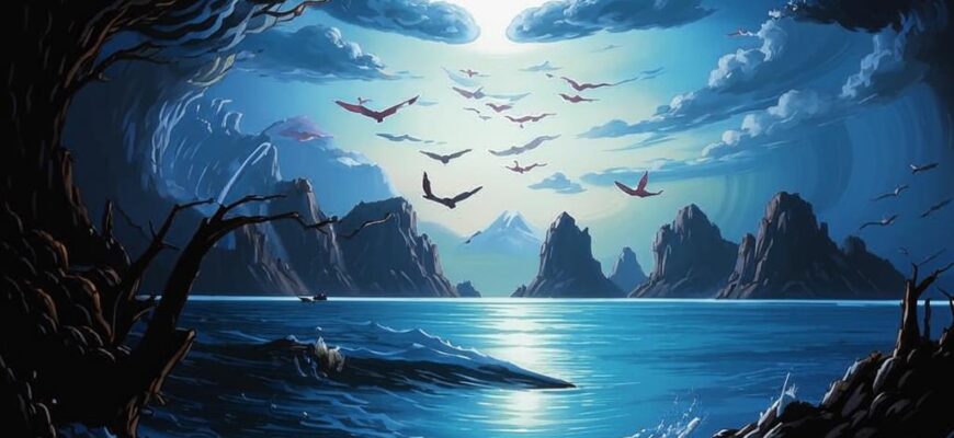 «Налетает ветер длиннокрылый...»