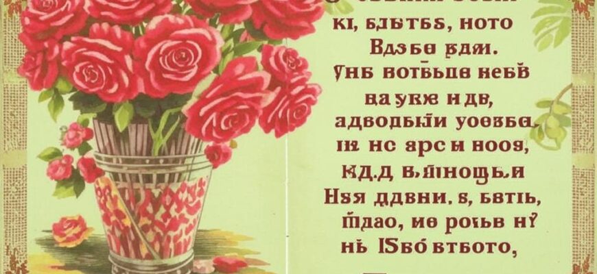 «Я был любим, твердила ты...»