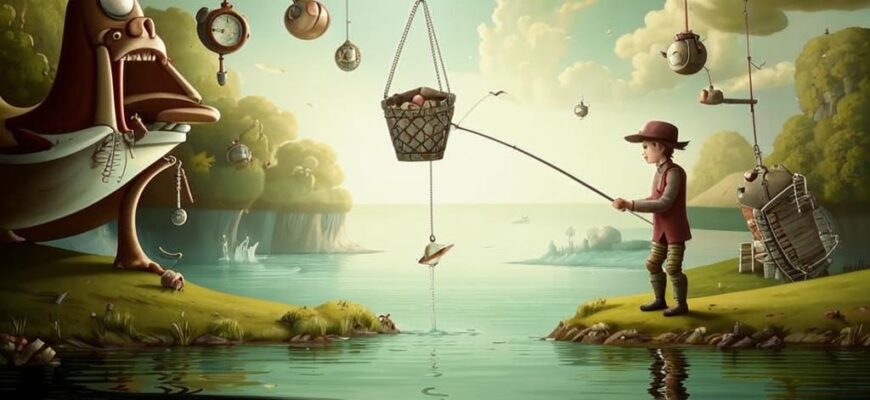 «Сверканье блесен, жалобы уключин...»