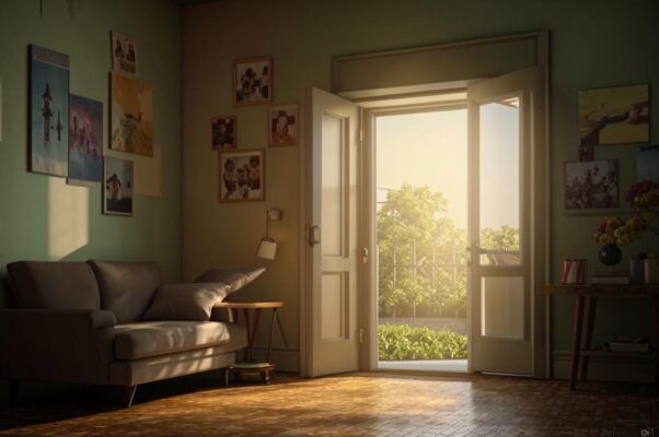 «Далекий — на дворе открытый — кран...»