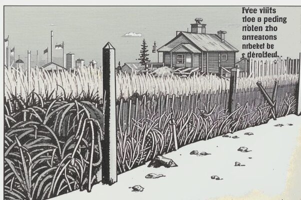 «Что-то слабеет зрение. Виден забор с крапивой...»