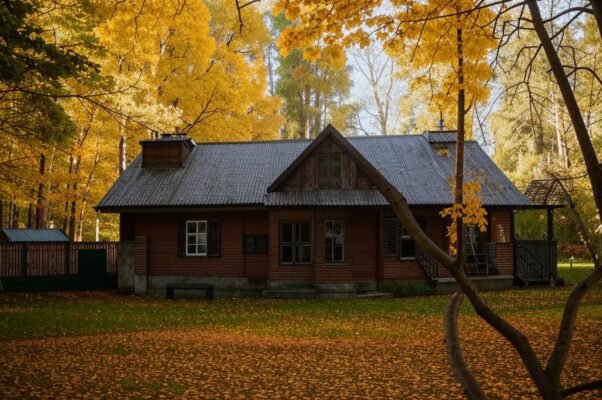 Дачи осенью