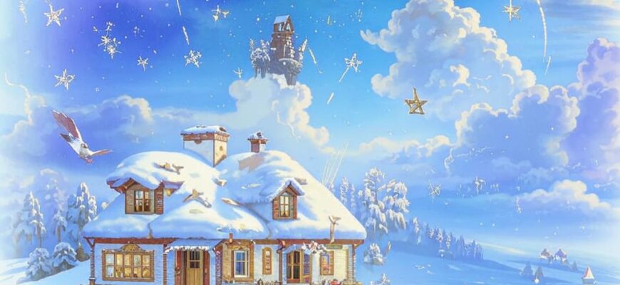 «А в моем дому небо с звездами...»