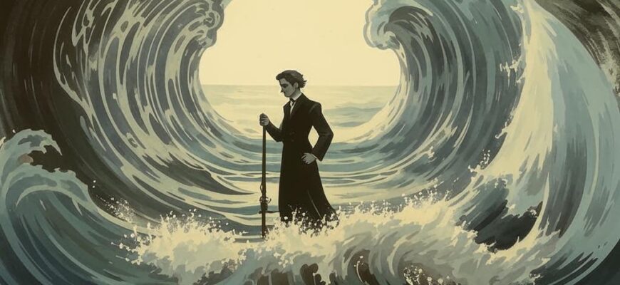 «Безумец! думал плыть ты по...»