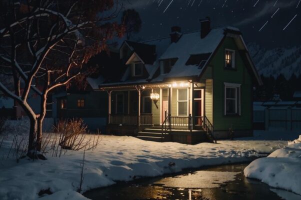 «Ночь горька в уединённом доме...»