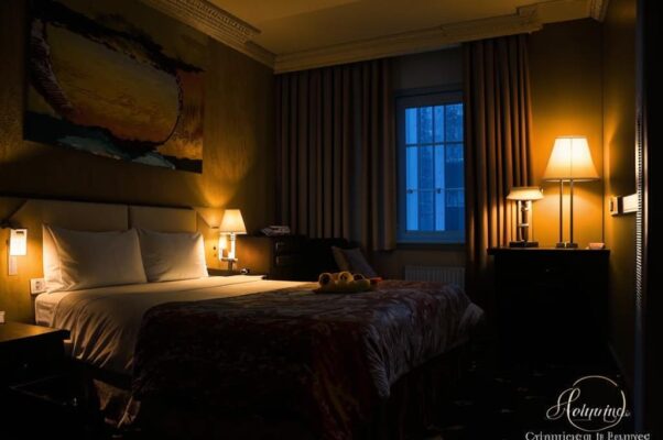 «Осенним вечером, в гостинице, вдвоем...»