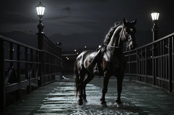 Статуя («Лошадь влекли под уздцы на чугунны…»)