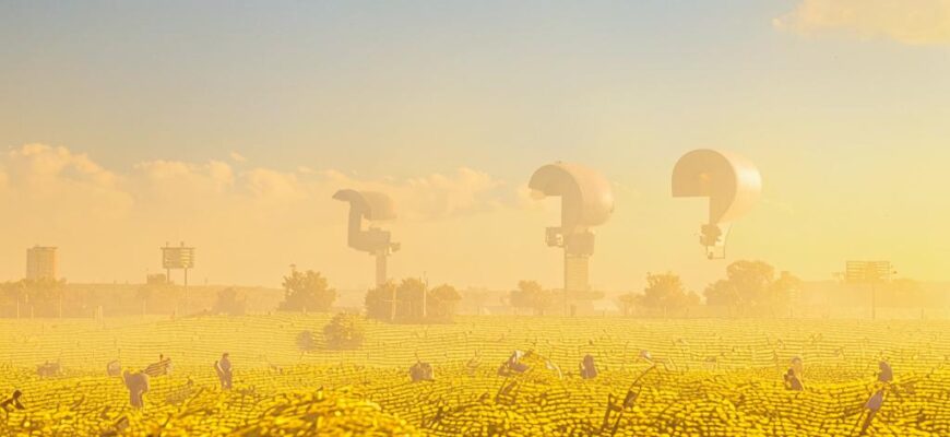 Овес («Даль, ― как стекло:/ Над золотистой ниво…»)