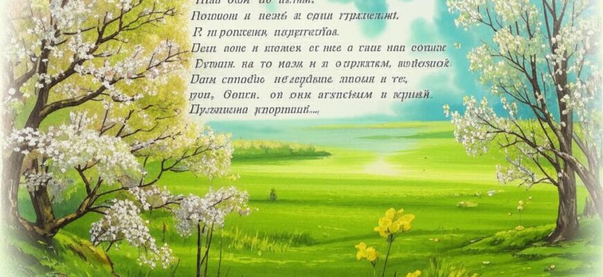 «Весна, весна! как воздух чист!..»