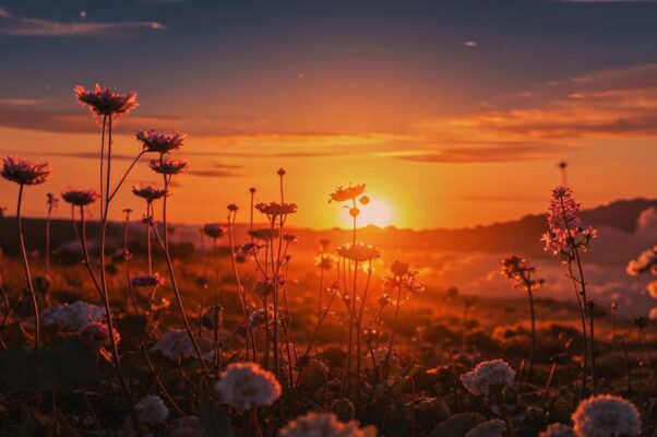 «Цветы заката...»